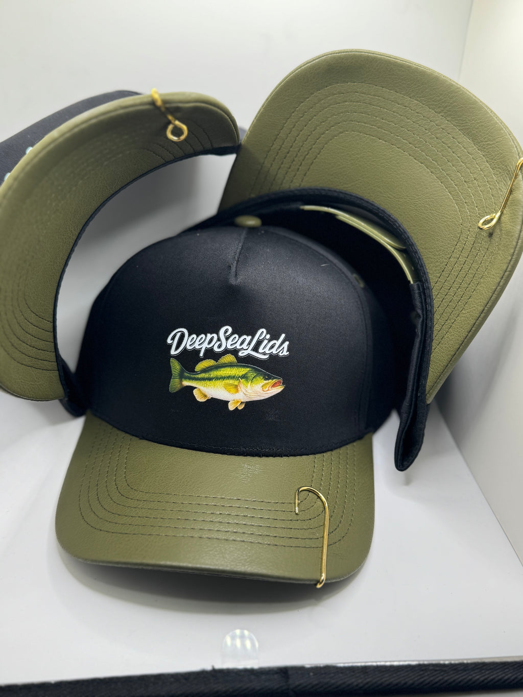 Black on olive (largemouth Bass)