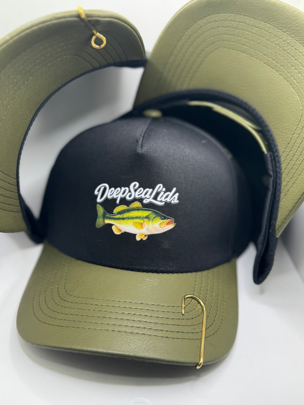 Black on olive (largemouth Bass)