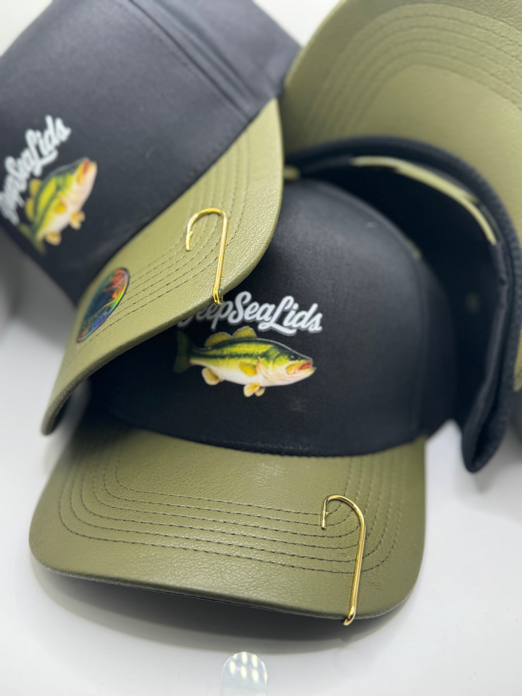 Black on olive (largemouth Bass)