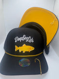 DeepSeaLids black/Yellow Lightening Trout
