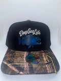 DeepSeaLids black with RealTree camo (lingcod)