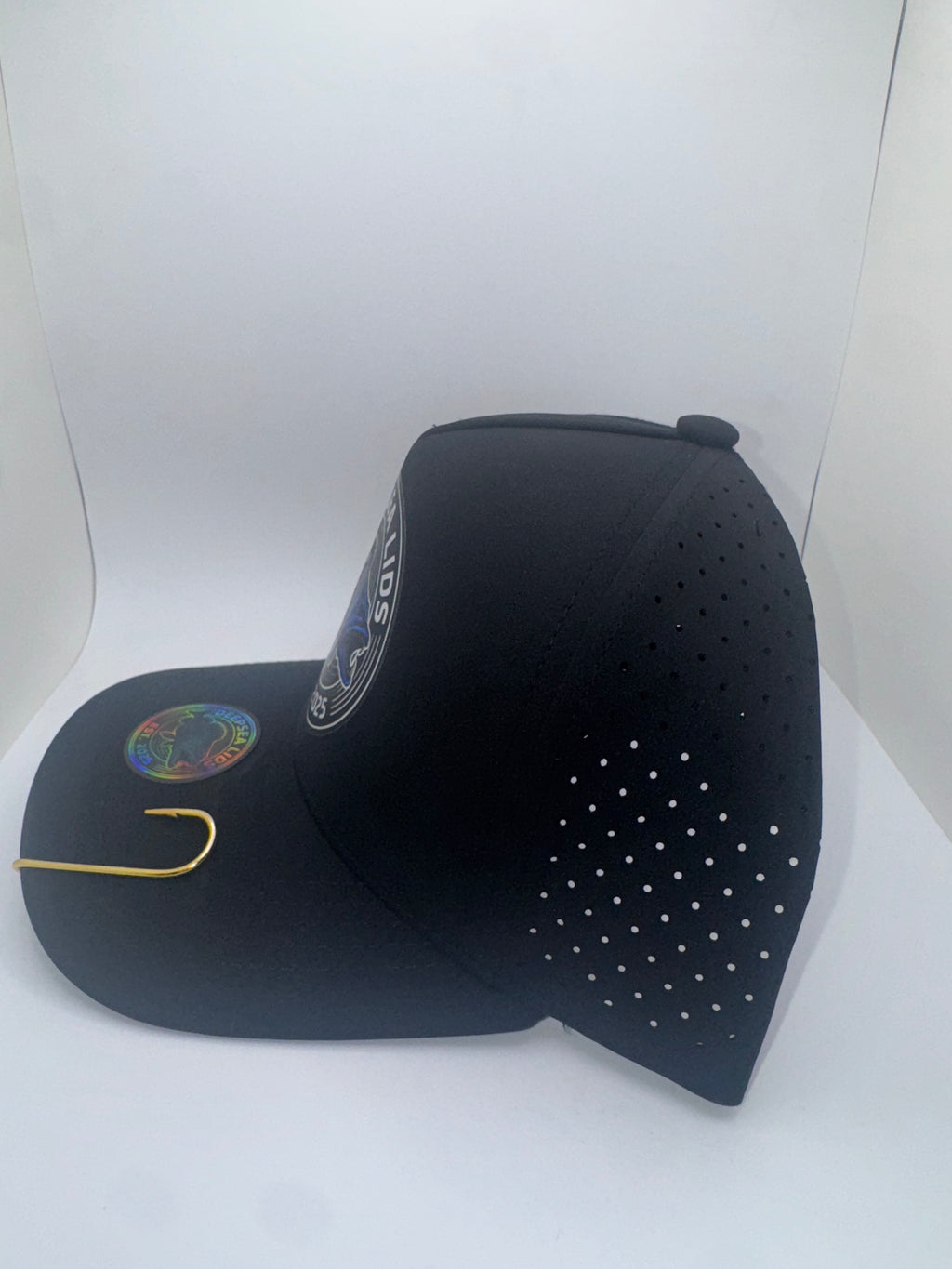 DeepSeaLids All Black (LingCod Logo)