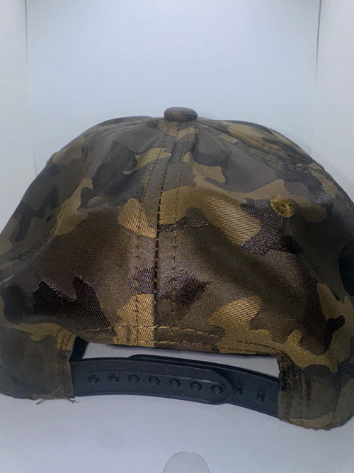 Camo / Black Suede Lid (Yellow Tail)