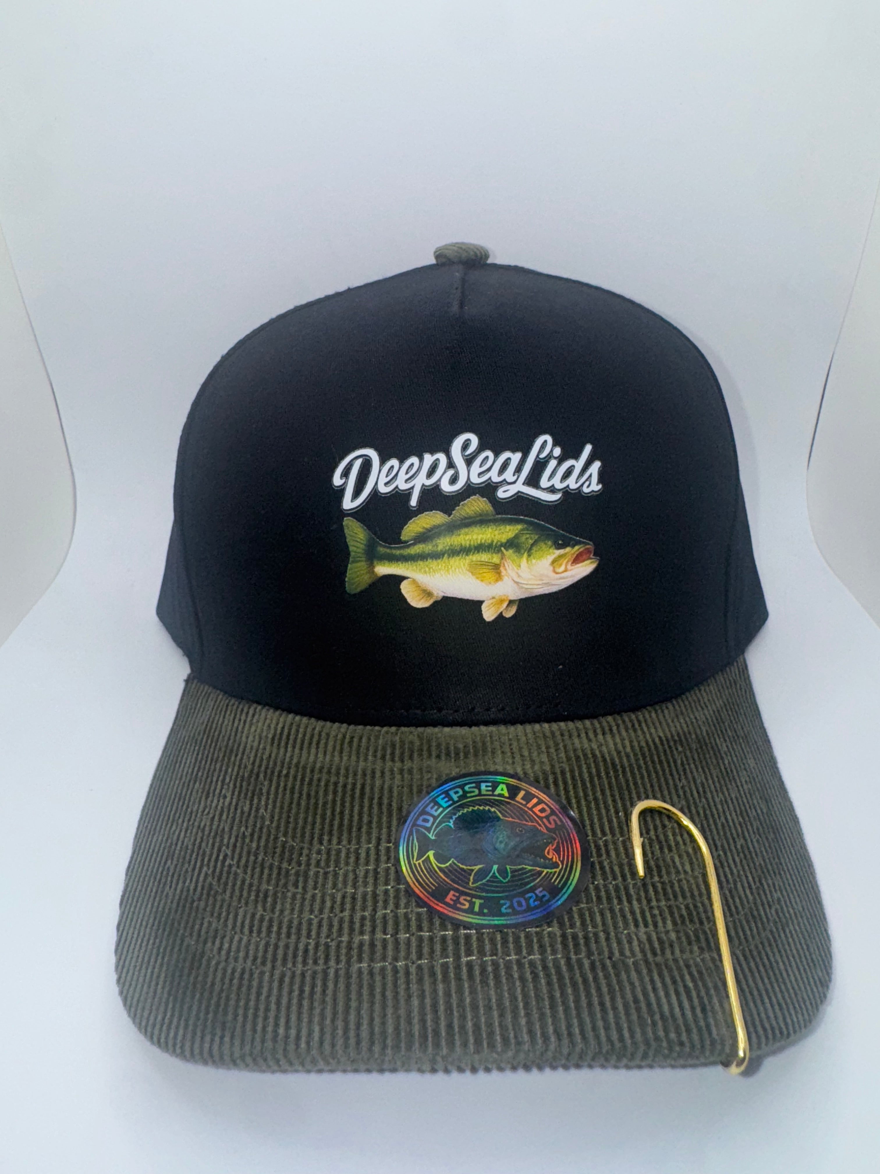 DeepSeaLids-Corduroy (Large Mouth Bass)