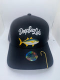 DeepSeaLids Black/Grey (Yellow Tail)