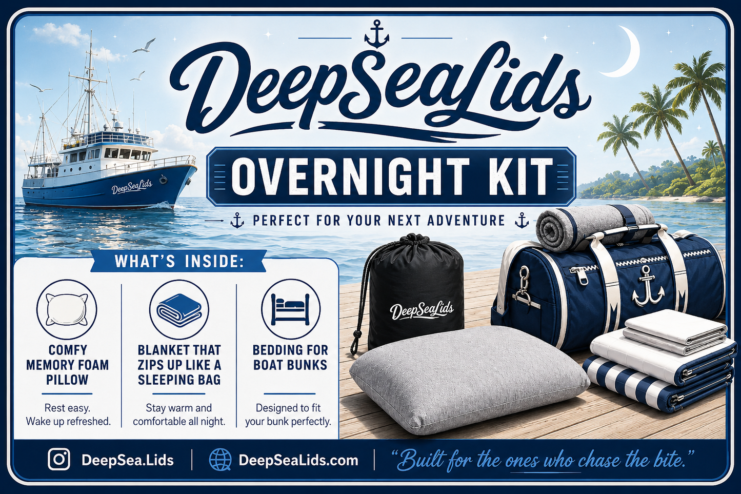 DeepSeaLids Overnight Kit