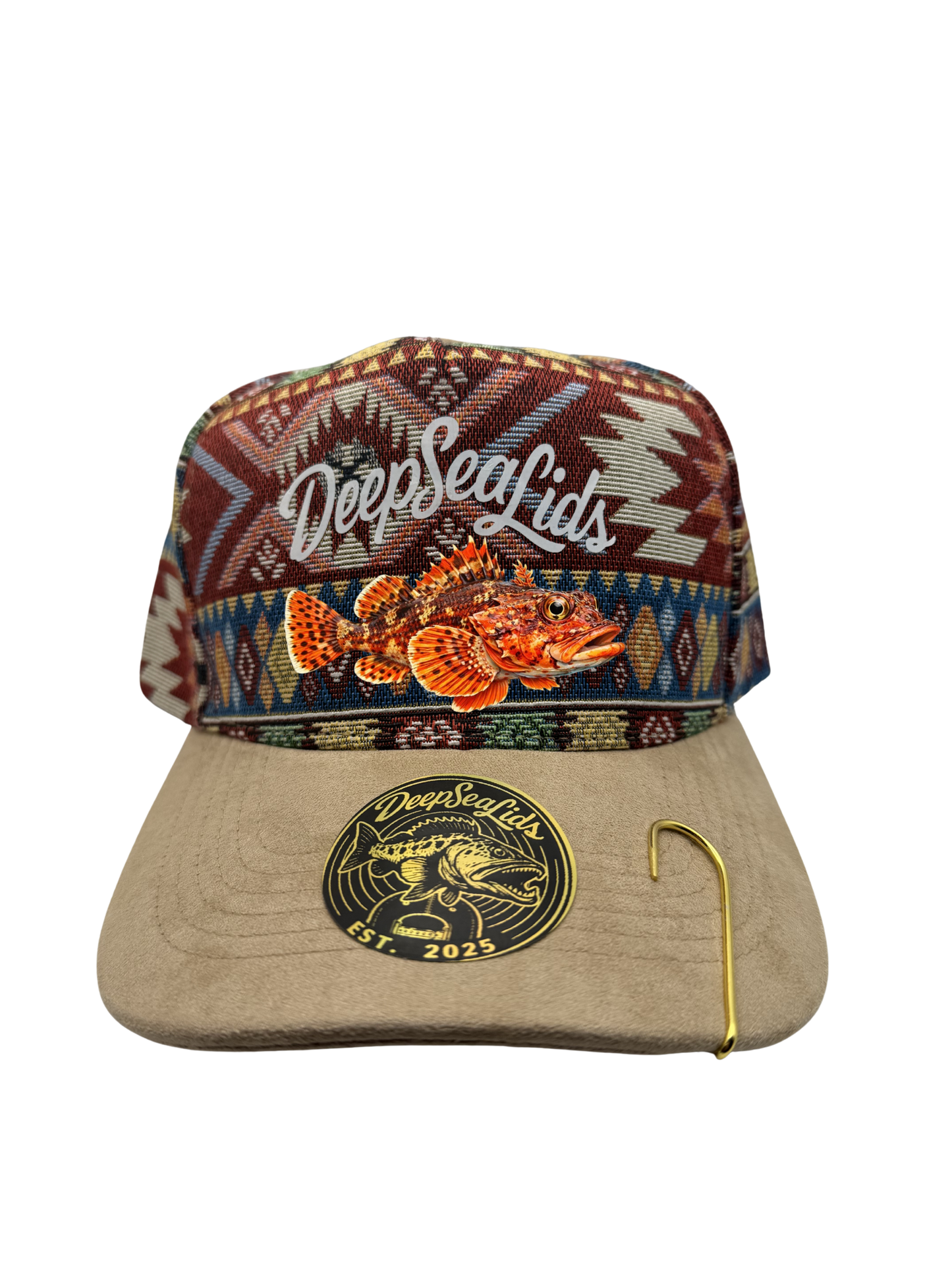 Textured Aztec pattern DeepSeaLids