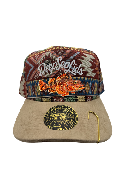 Textured Aztec pattern DeepSeaLids